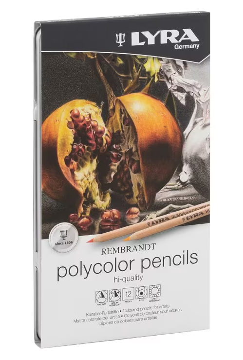 Rembrandt Lyra Polycolor Tin 12