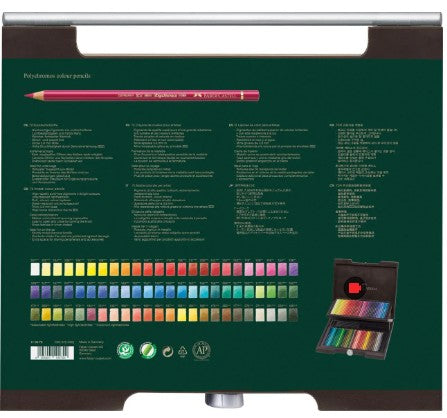 Faber Polychromos Wooden Box 72