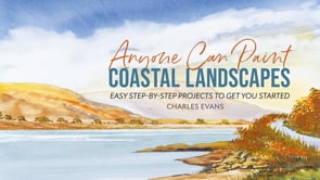 Anyone Can Paint Coastal Landscapes Book by Grahame Booth