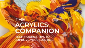 Acrylics Companion Book By Hashim Akib