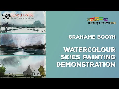 Anyone Can Paint Watercolour Landscapes Book by Grahame Booth