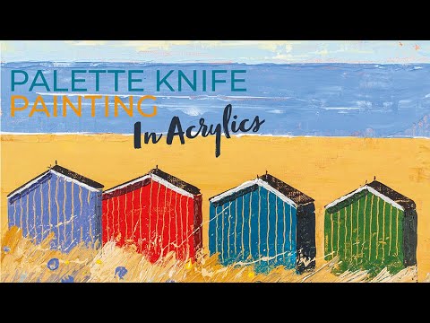 Palette Knife Painting In Acrylics Book by Tim Fisher