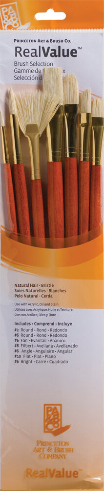 Princeton RealValue Natural Long Handle 7Pc Set