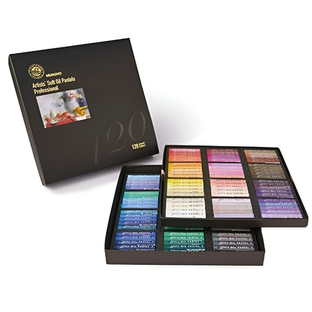 Mungyo Gallery Artist' Soft Oil Pastels Set 120 Assorted