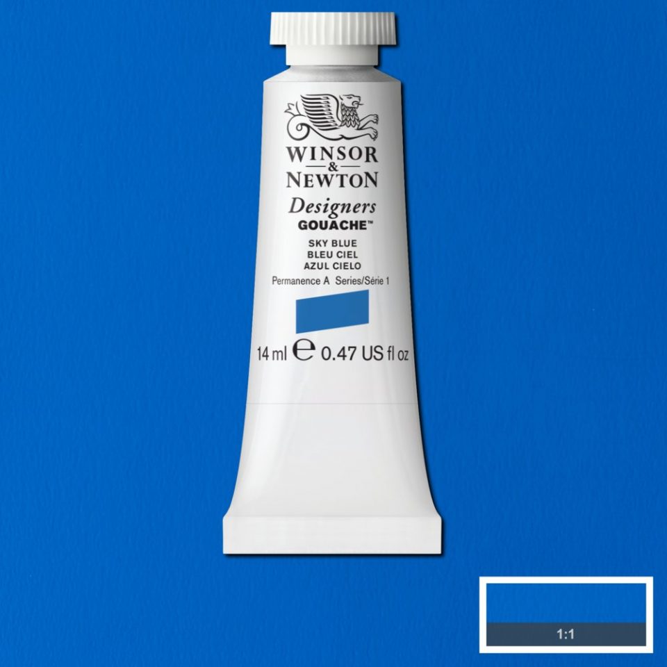 Winsor & Newton Designers Gouache 14ml Sky Blue