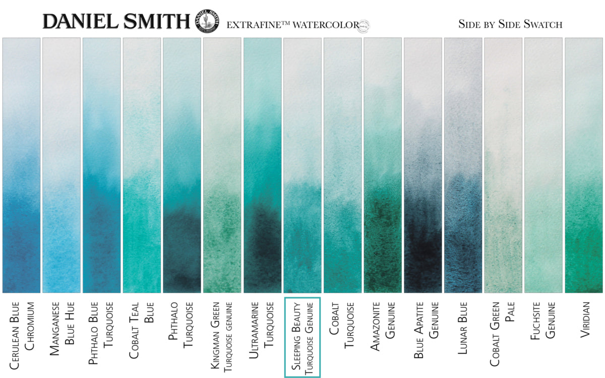 Daniel Smith Watercolour 15ml Series 5 Sleeping Beauty Turquoise Genuine