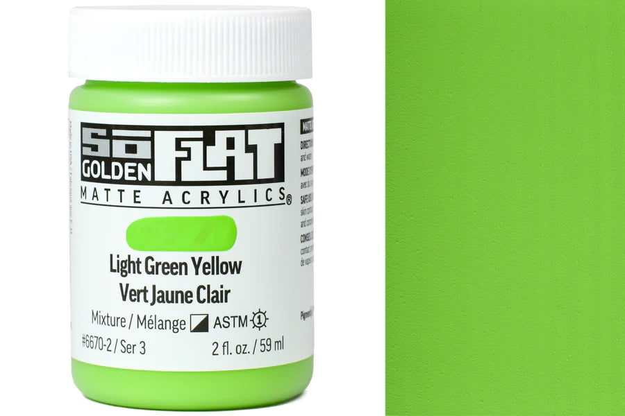 Golden SoFlat 59ml Light Green Yellow