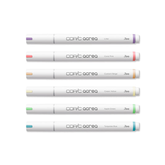Copic Acrea Paint Marker Set 6 Light