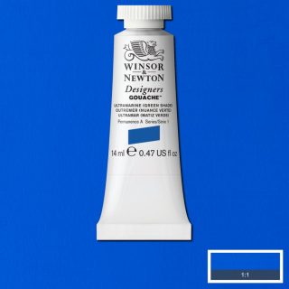 Winsor & Newton Designers Gouache 14ml Ultramarine (Green Shade)