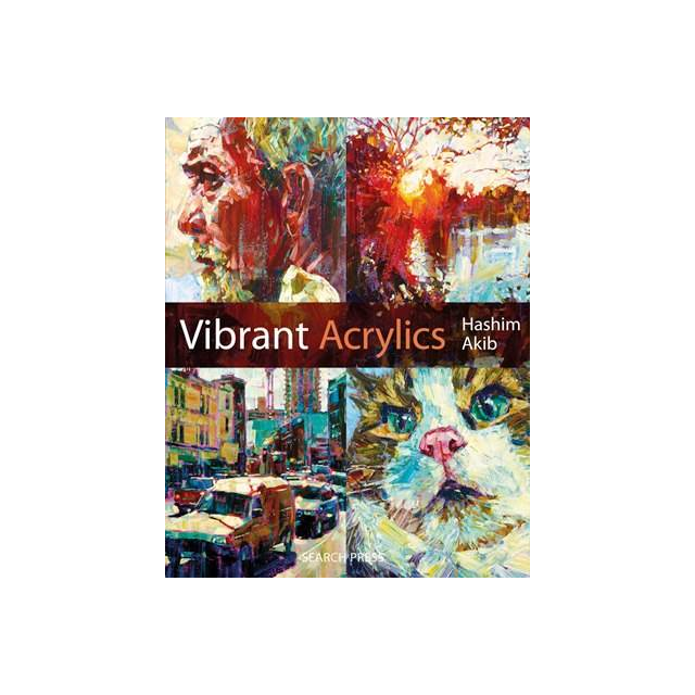 Vibrant Acrylics Book by Hashim Akib Book