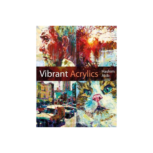 Vibrant Acrylics Book by Hashim Akib Book