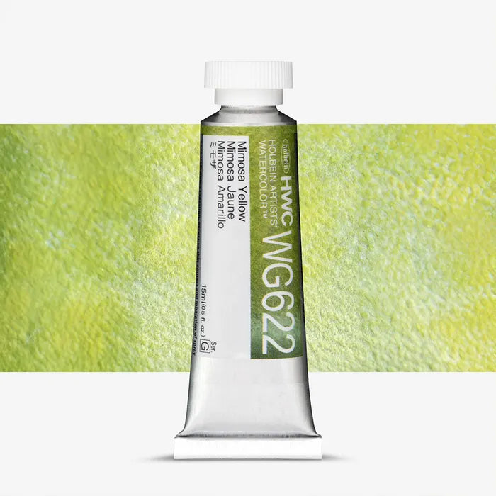 Holbein Artist Watercolour 15ml Granulating Mimosa Yellow