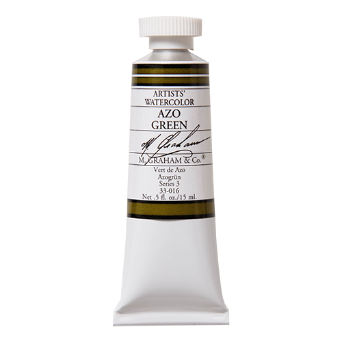 M Graham Watercolour 15ml Series 3 Azo Green
