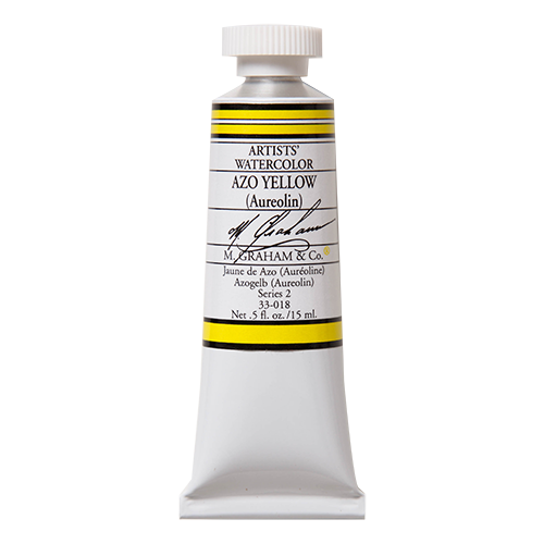M Graham Watercolour 15ml Series 2 Azo Yellow