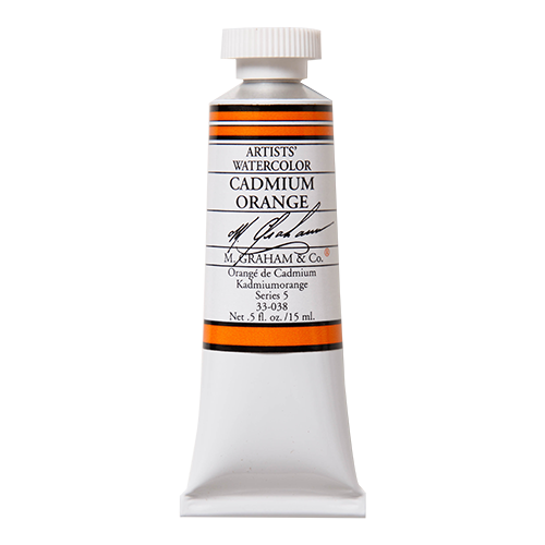 M Graham Watercolour 15ml Series 5 Cadmium Orange
