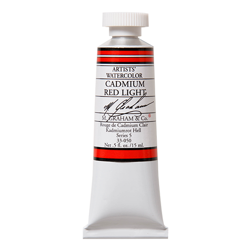 M Graham Watercolour 15ml Series 5 Cadmium Red Light