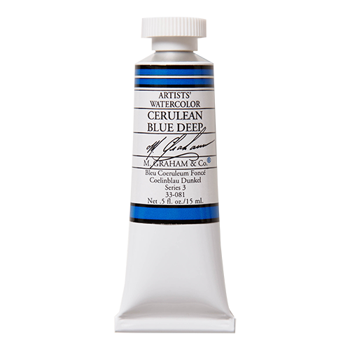 M Graham Watercolour 15ml Series 3 Cerulean Blue Deep