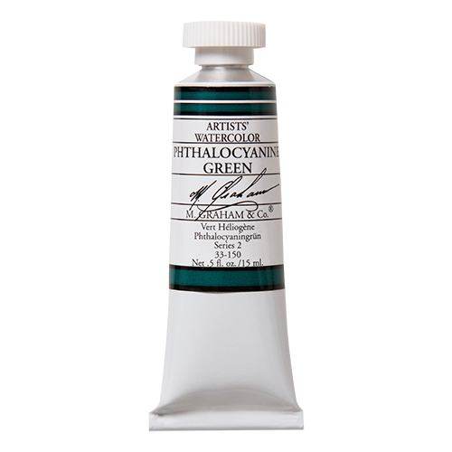 M Graham Watercolour 15ml Series 2 Phthalo Green