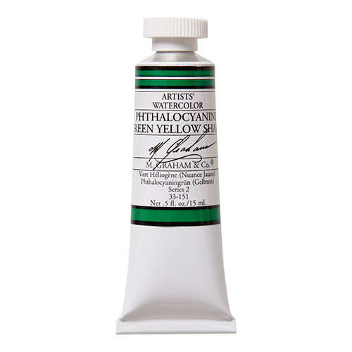 M Graham Watercolour 15ml Series 2 Phthalo Green Yellow Shade