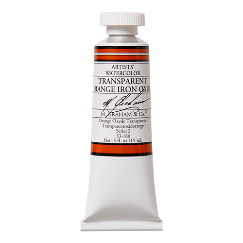 M Graham Watercolour 15ml Series 2 Transparent Orange Iron Oxide