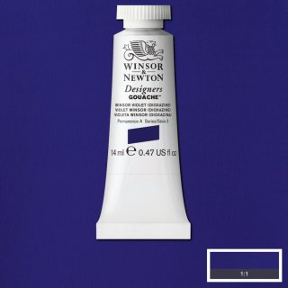 Winsor & Newton Designers Gouache 14ml Winsor Violet (Dioxazine)