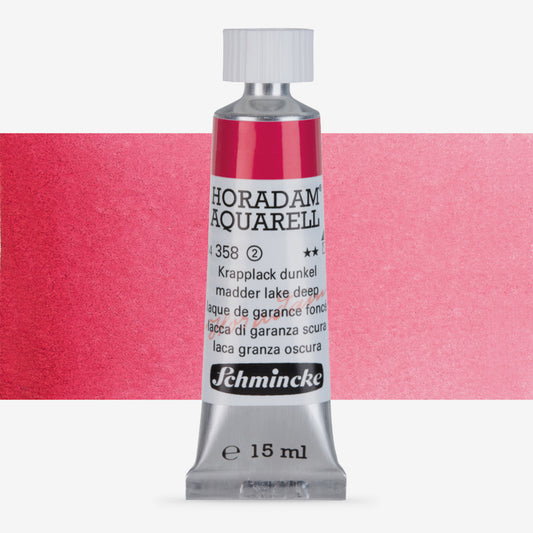 Schmincke Horadam Aquarell 15ml 358 Madder Lake Deep