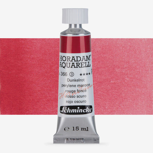 Schmincke Horadam Aquarell 15ml 366 Perylene Maroon