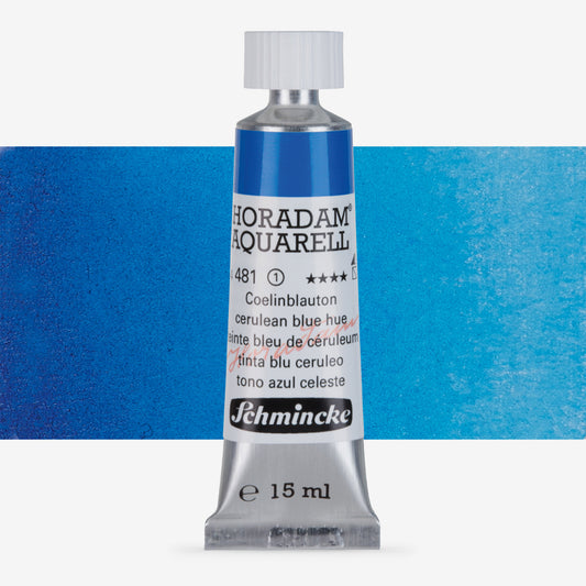 Schmincke Horadam Aquarell 15ml 481 Cerulean Blue Hue