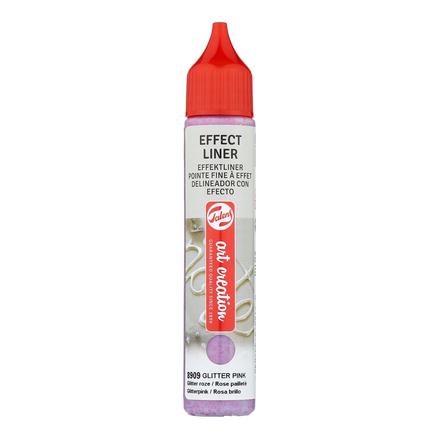 Talens Effect Liner 28ml Glitter Pink 8909