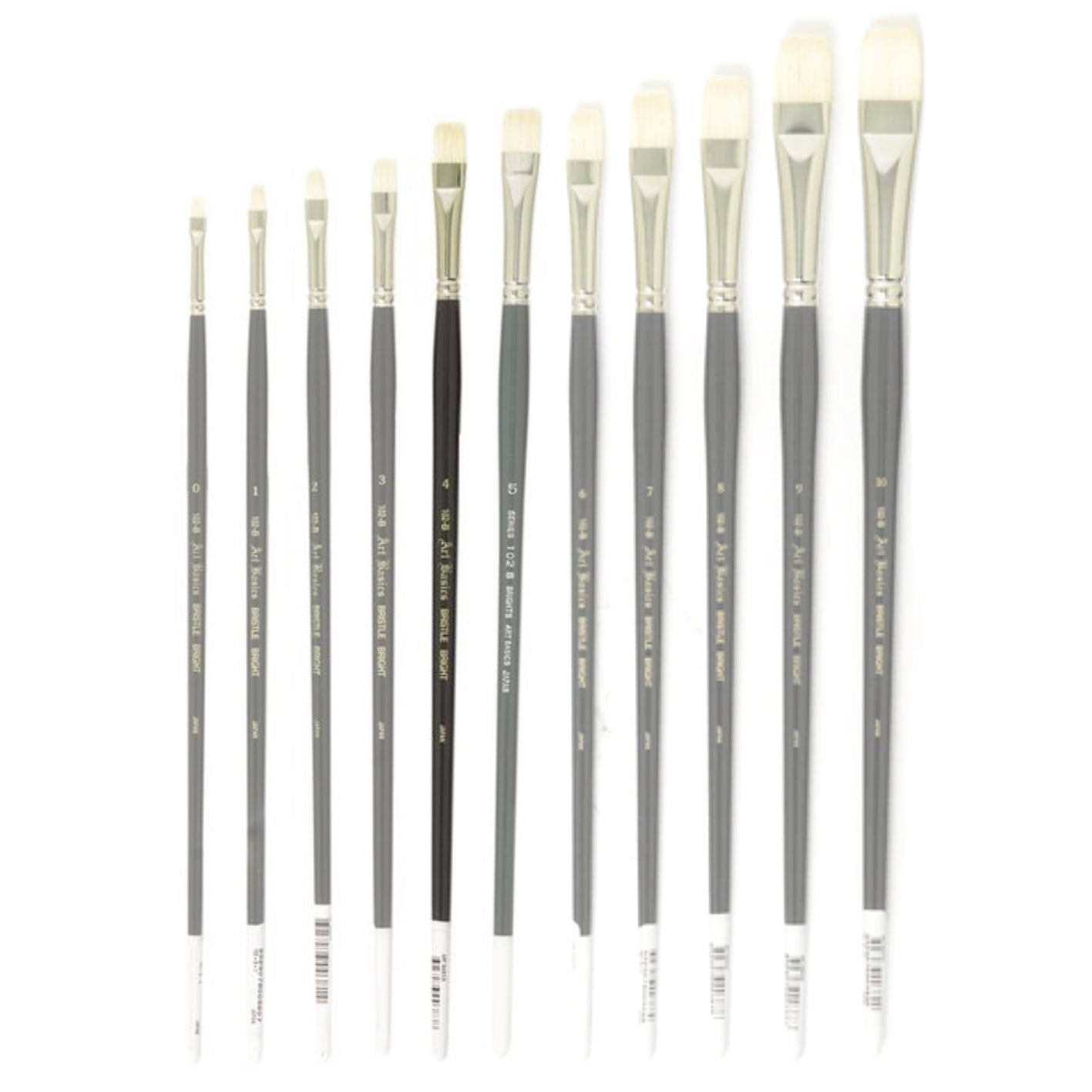102B Art Basics Bristle Bright Size 4 - theartshop.com.au