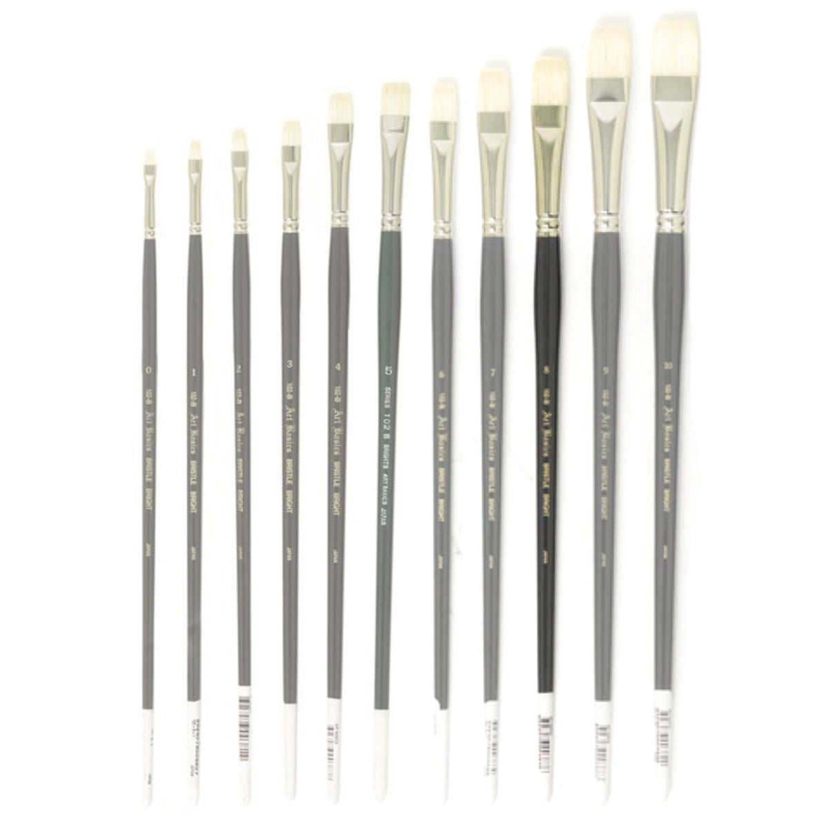 102B Art Basics Bristle Bright Size 8 - theartshop.com.au