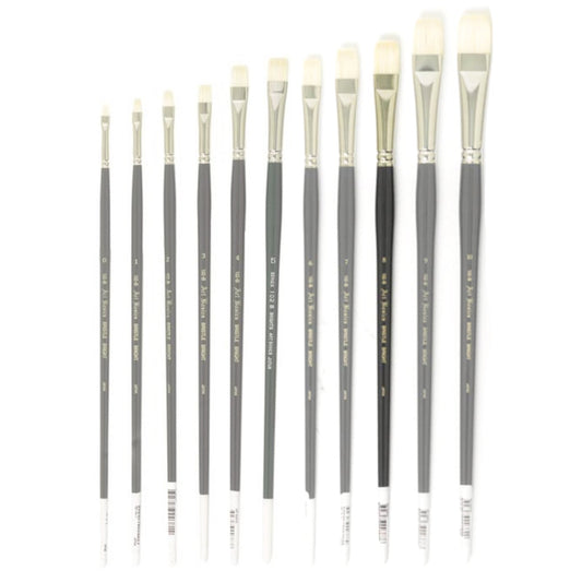 102B Art Basics Bristle Bright Size 8 - theartshop.com.au