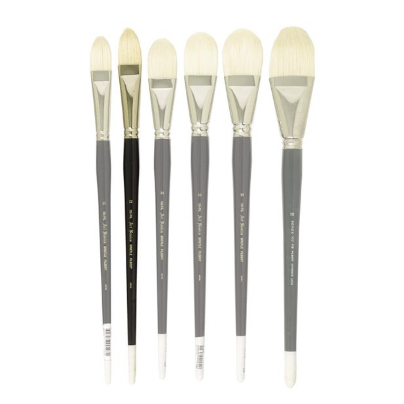 103FIL Art Basics Bristle Filbert Size 12 - theartshop.com.au