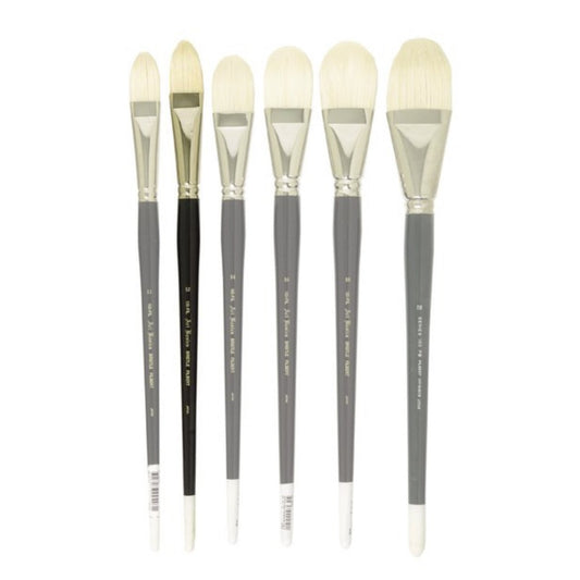 103FIL Art Basics Bristle Filbert Size 12 - theartshop.com.au