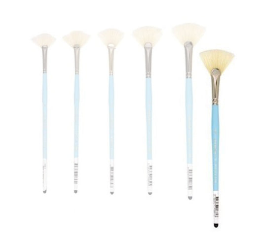 116F Art Basics Series Bristle Fan Size 6 - theartshop.com.au