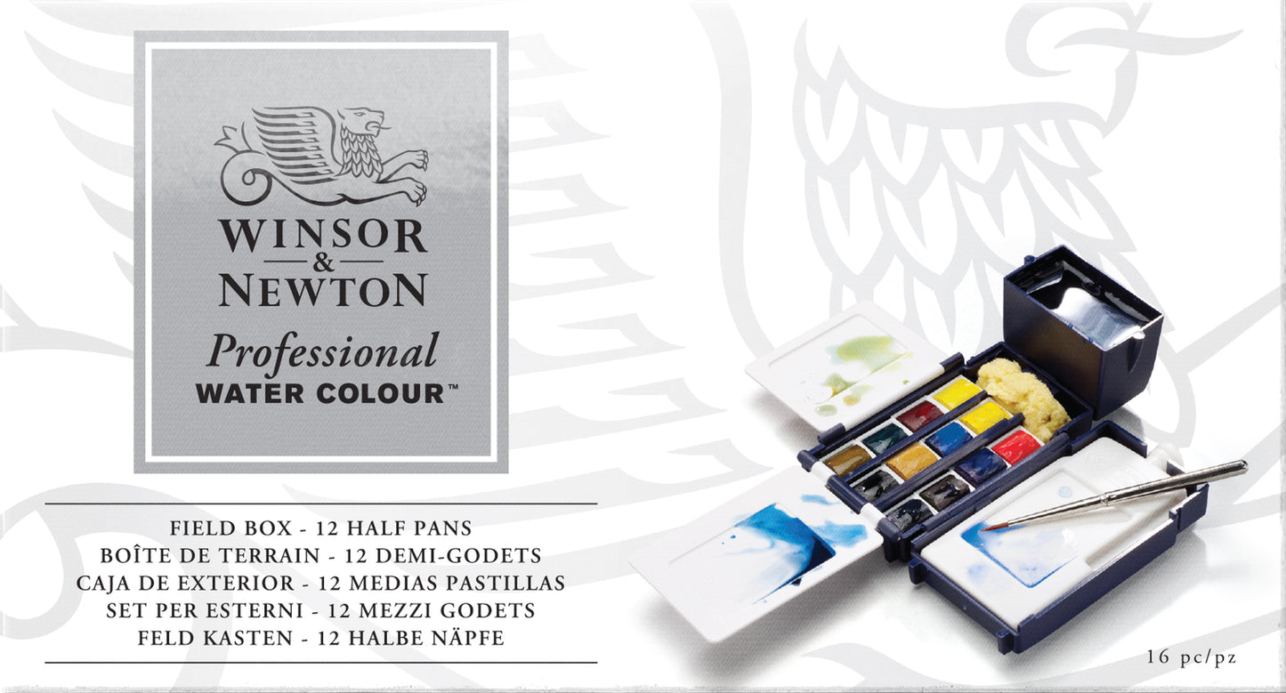 Winsor & Newton Artists' Water Colour Field Box Set
