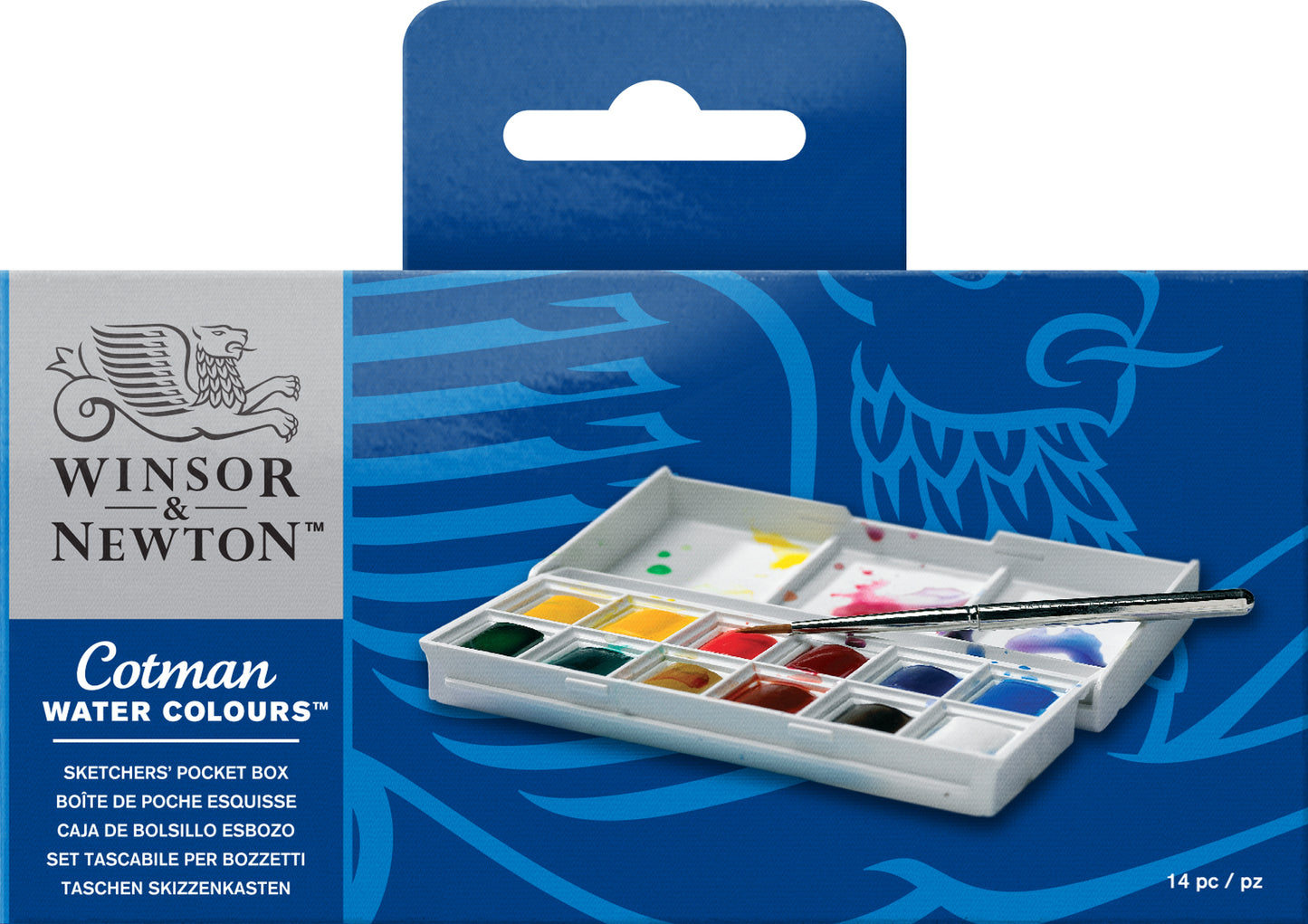 Winsor & Newton Cotman Sketchers' Pocket Box Plastic set