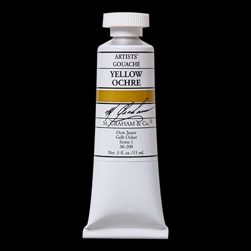 M Graham Gouache 15ml Yellow Ochre