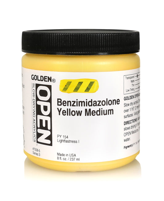 Golden Open Acrylics 237ml Benzimidazolone Yellow Medium