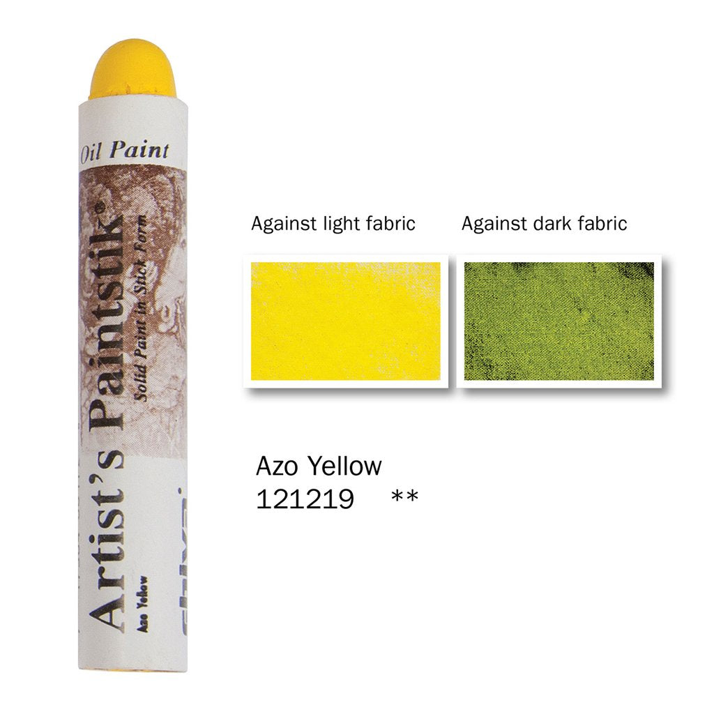 Shiva Artists Oil Paintstik 19 Azo Yellow