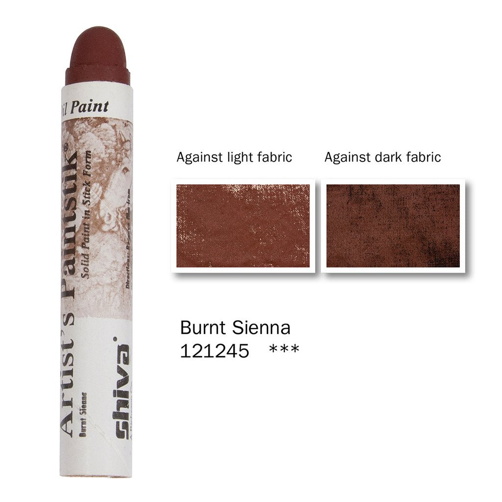 Shiva Artists Oil Paintstik 45 Burnt Sienna