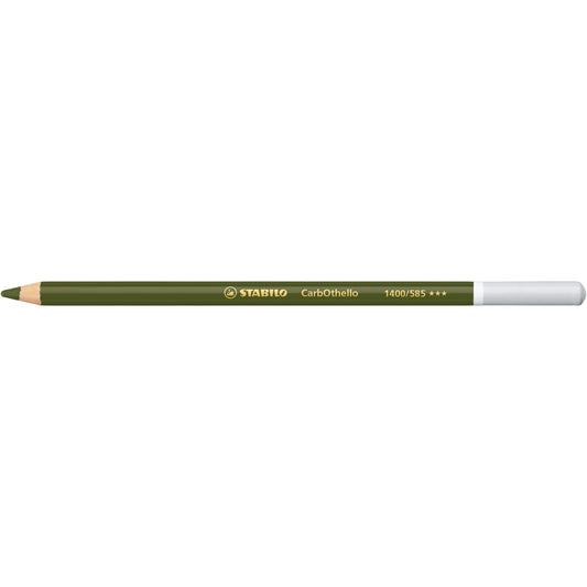 Stabilo CarbOthello Coloured Pastel Pencil 585 Olive Green