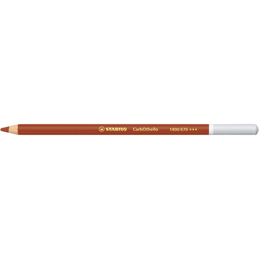 Stabilo CarbOthello Coloured Pastel Pencil 670 Burnt Sienna