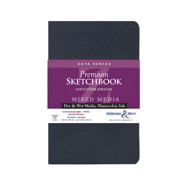 Stillman & Birn Zeta Softcover 270gsm 5.5 x 8.5" Portrait