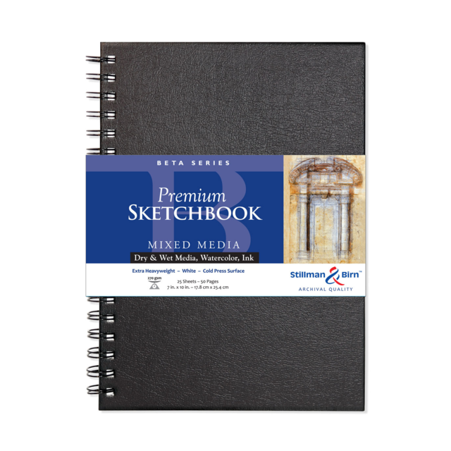 Stillman & Birn Beta Wirebound 270gsm 50 Pages 7 x 10"