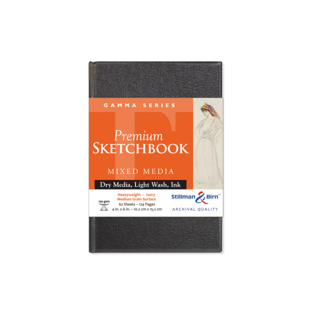 Stillman & Birn Gamma Hardbound 150gsm 124 Pages 4 x 6"