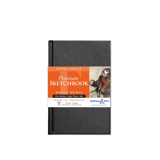 Stillman & Birn Gamma Hardbound 150gsm 124 Pages 5.5 x 8.5"