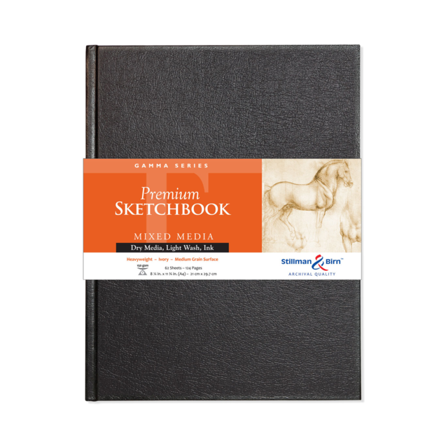 Stillman & Birn Gamma Hardbound 150gsm 124 Pages A4