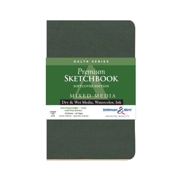 Stillman & Birn Delta Soft Cover 270gsm 5.5 x 8.5" Portrait