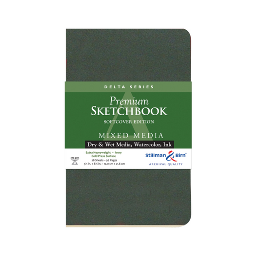 Stillman & Birn Delta Soft Cover 270gsm 5.5 x 8.5" Portrait